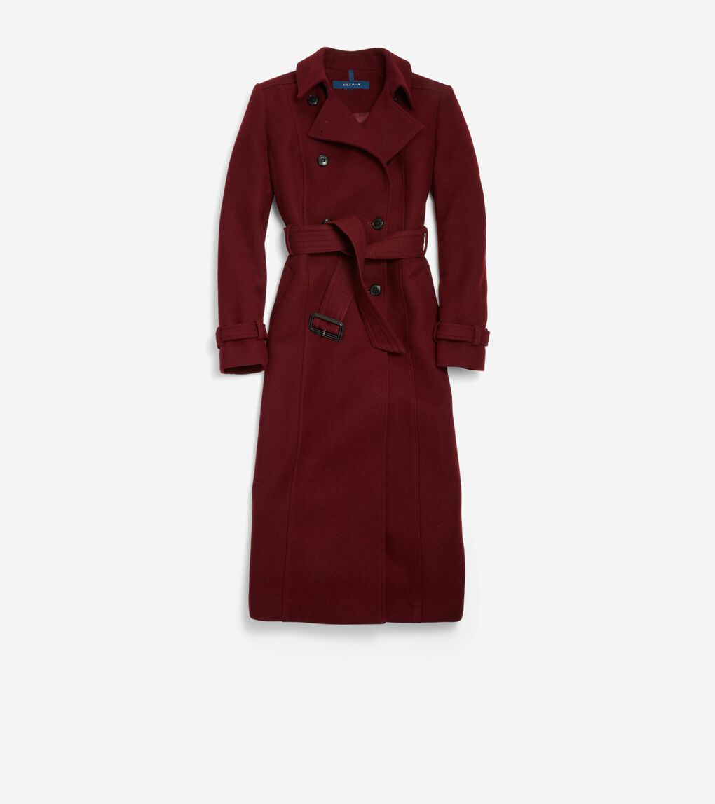 Women's Flared Trench Coat