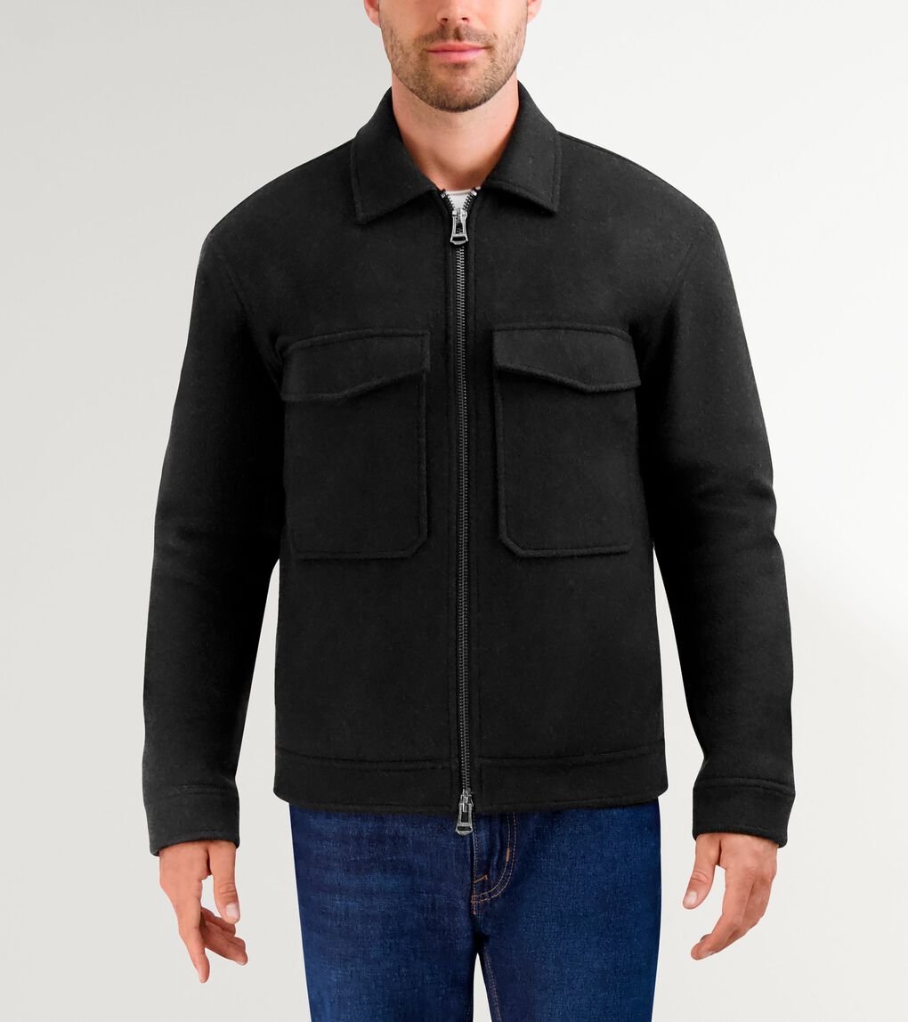 Men's Short Wool Jacket
