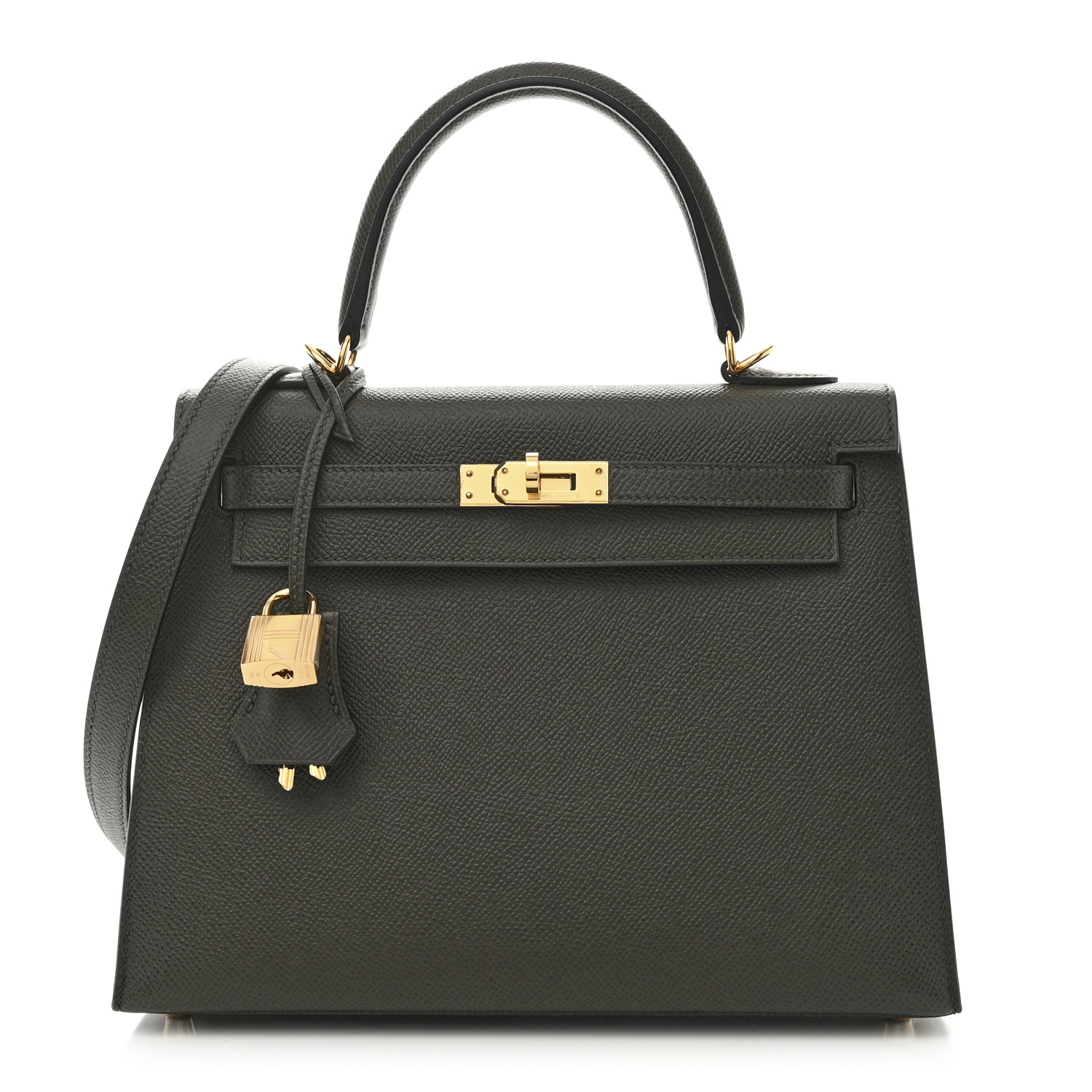 Epsom Kelly Sellier 25 Vert De Gris