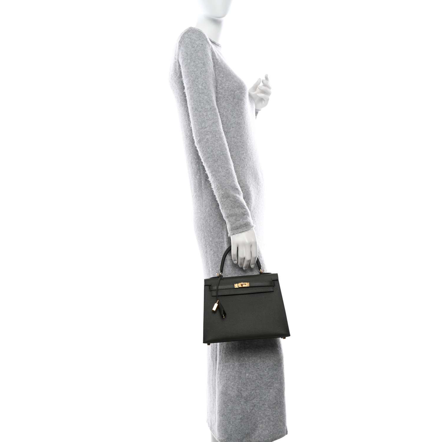 Epsom Kelly Sellier 25 Vert De Gris