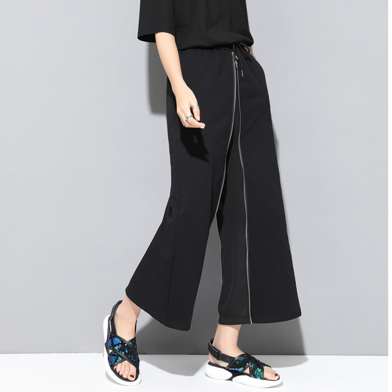 Dark style trousers-L8