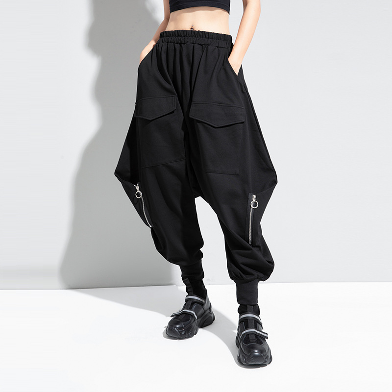 Dark style trousers-N4