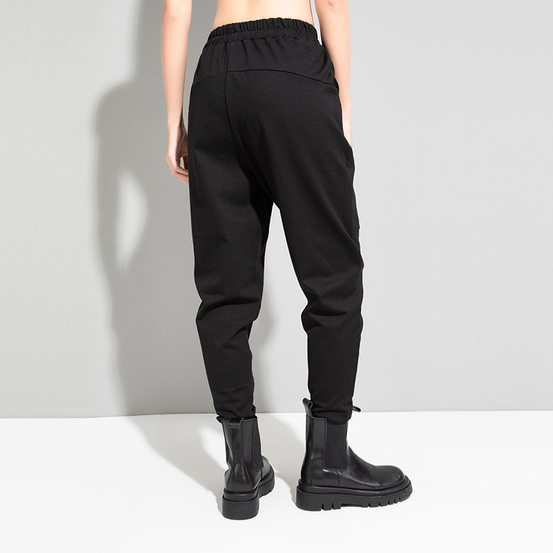 Dark style trousers-D2