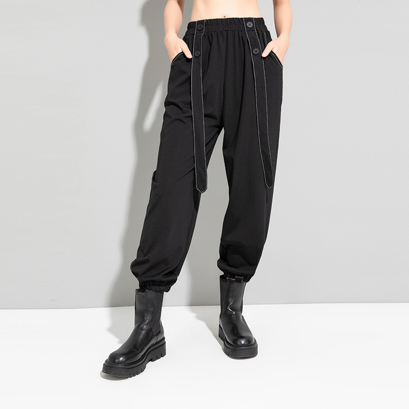Dark style trousers-E3