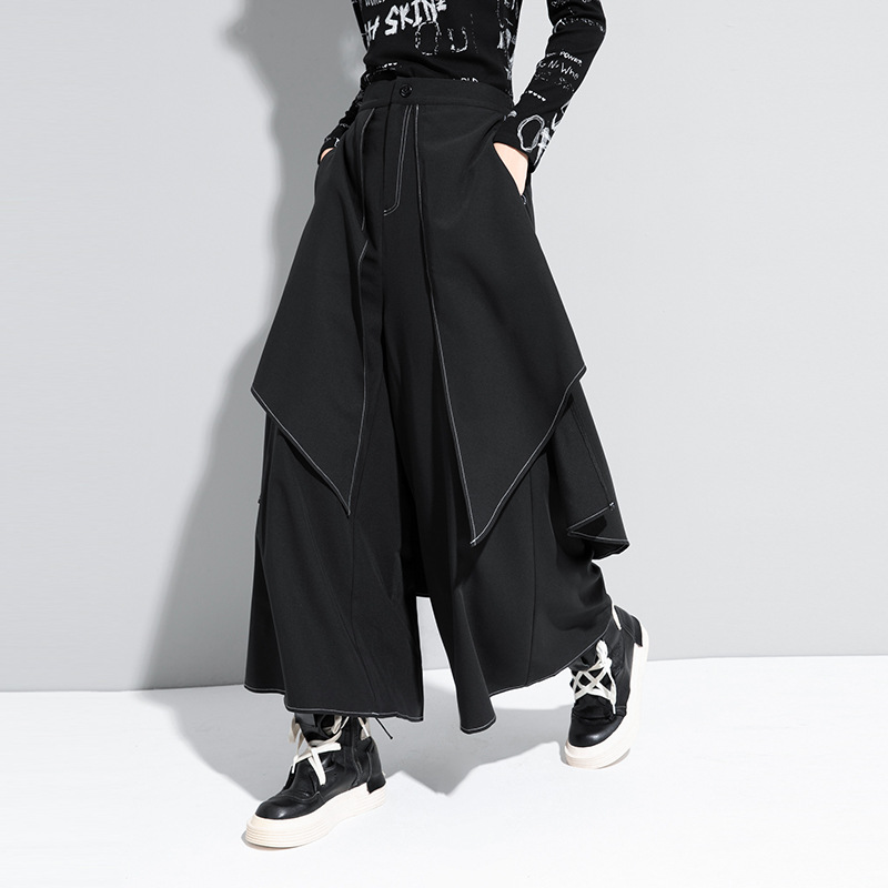 Dark style trousers-J4