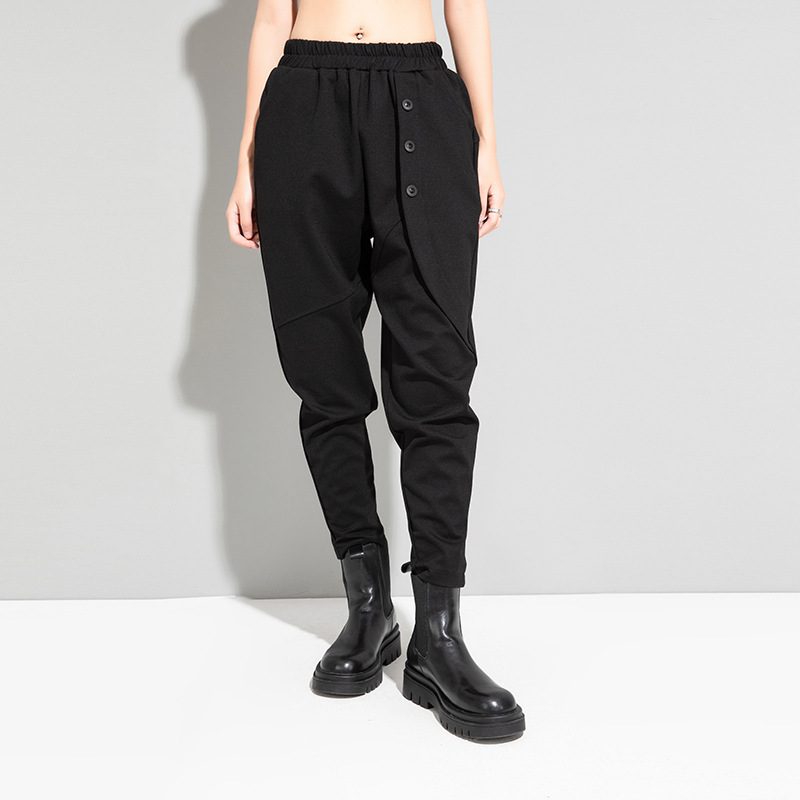 Dark style trousers-D2