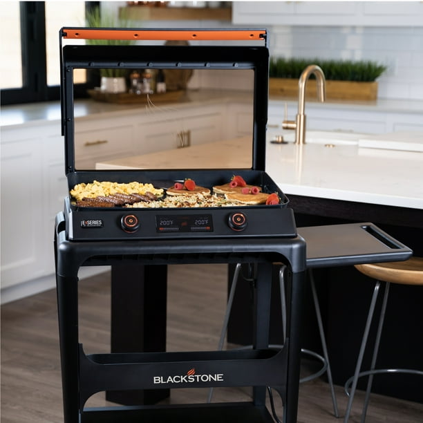 Blackstone E-Series 22inch Electric Indoor Griddle Cheeseburgers 