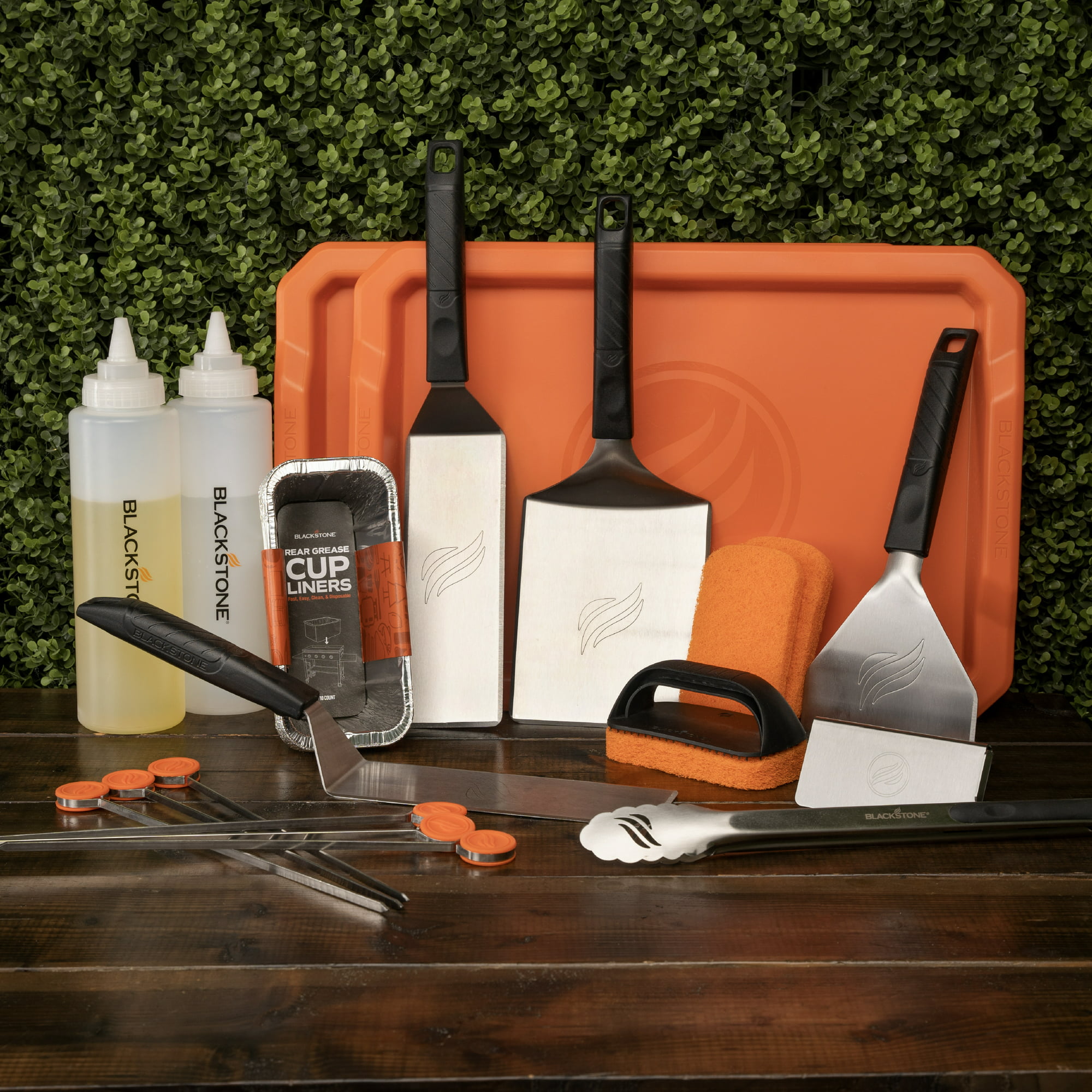 Blackstone 25 Piece Griddle Tool Kit Gift Set for Outdoor Cooking