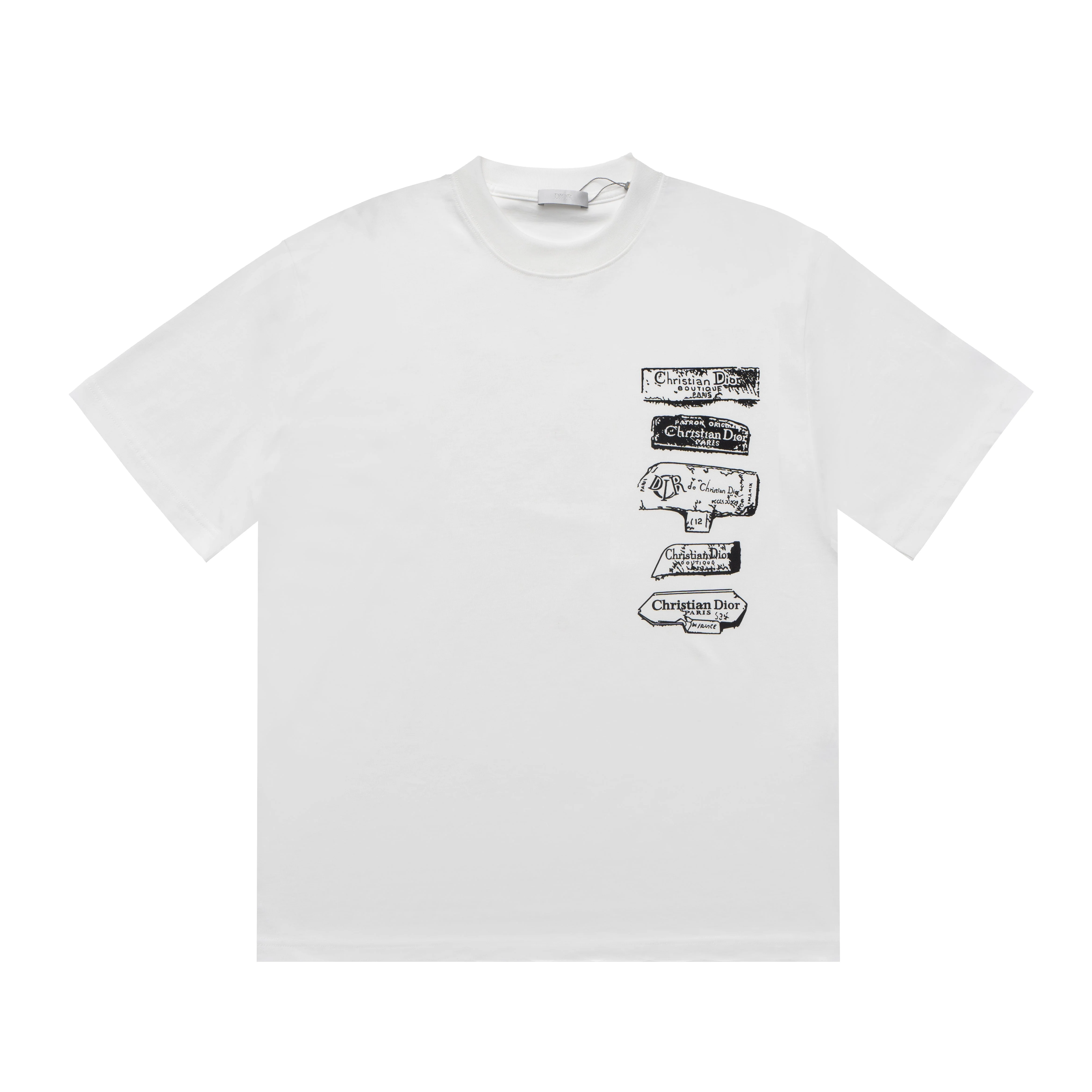 Printed T-Shirt: High-End Fashion Statement-1072