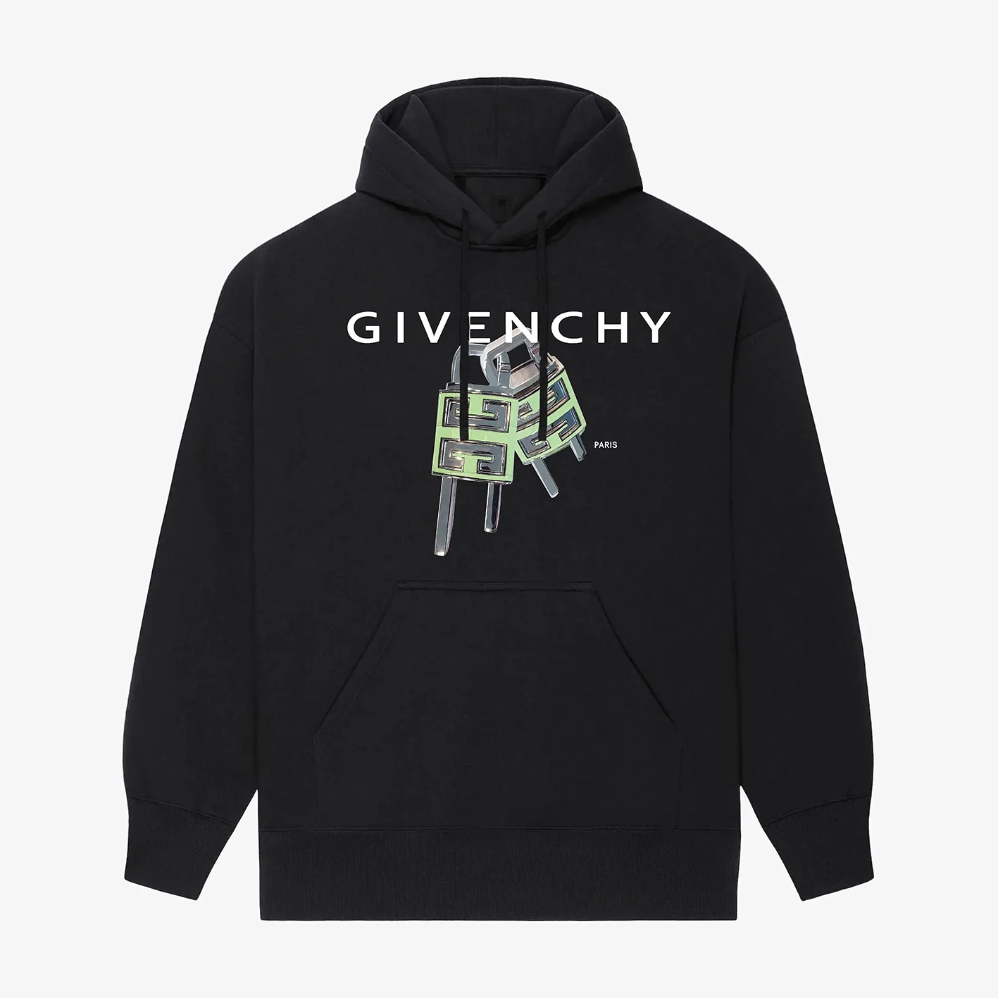Lock Print Hoodie