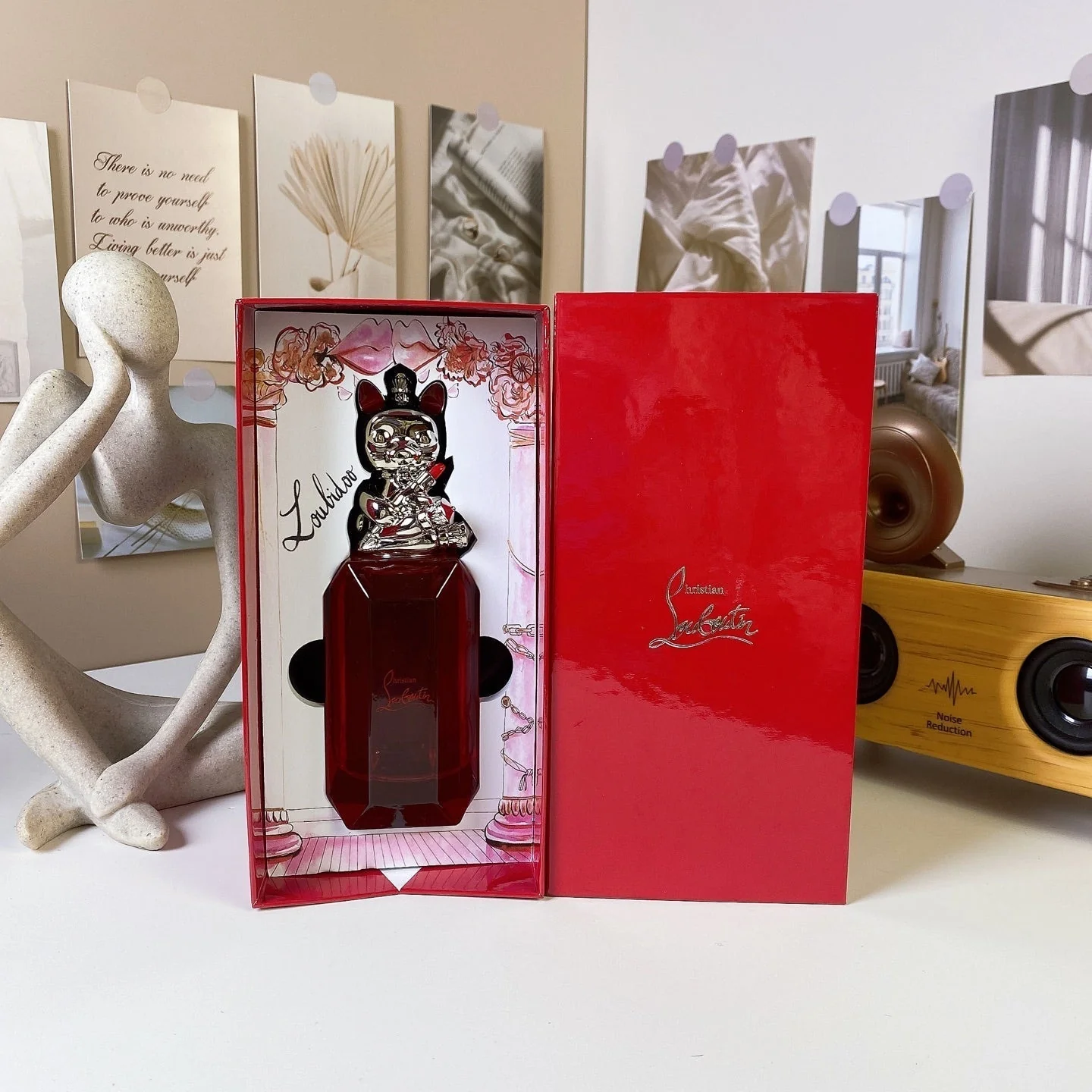 Lu Boting Lucky Cat Smoky Rose Unisex Perfume 90ml