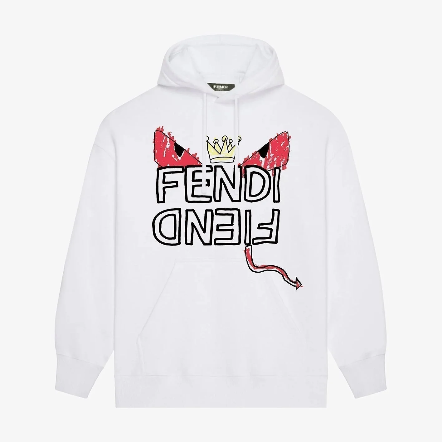 Cartoon Print Hoodie
