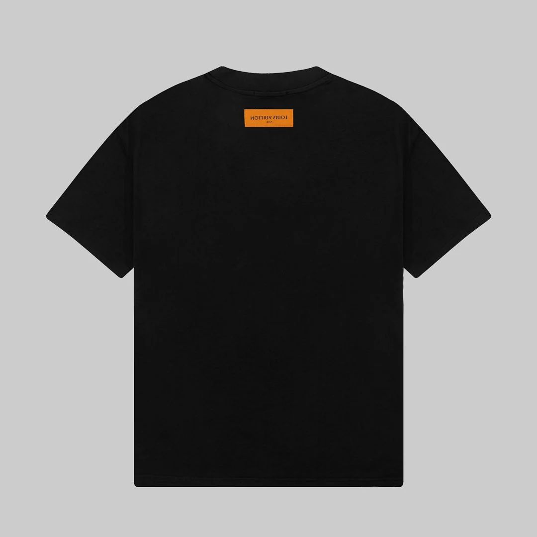 Three Jacquards Print T-shirt