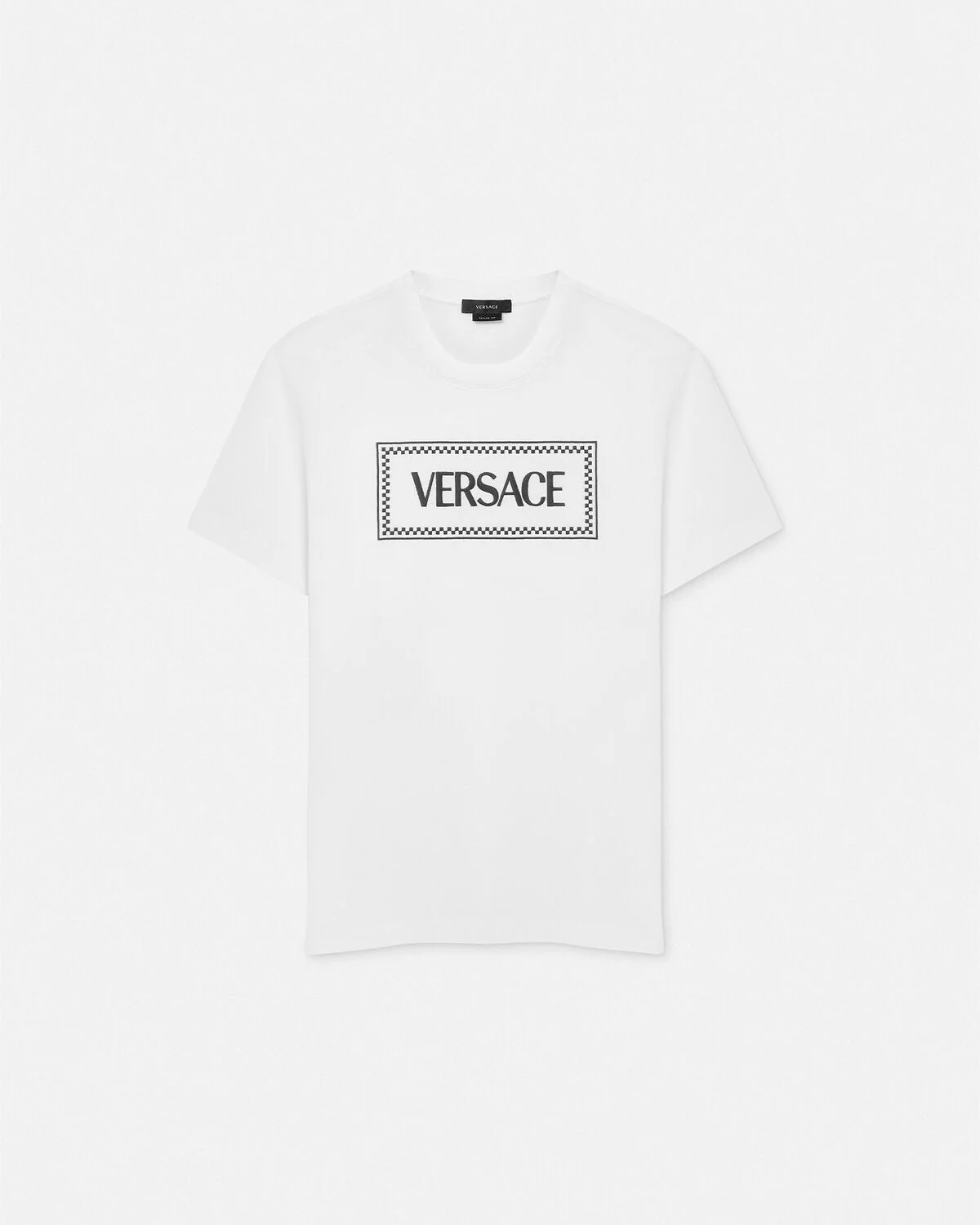 Box Letters Print T Shirt