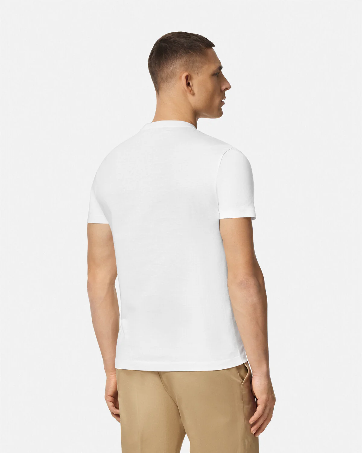 Box Letters Print T Shirt