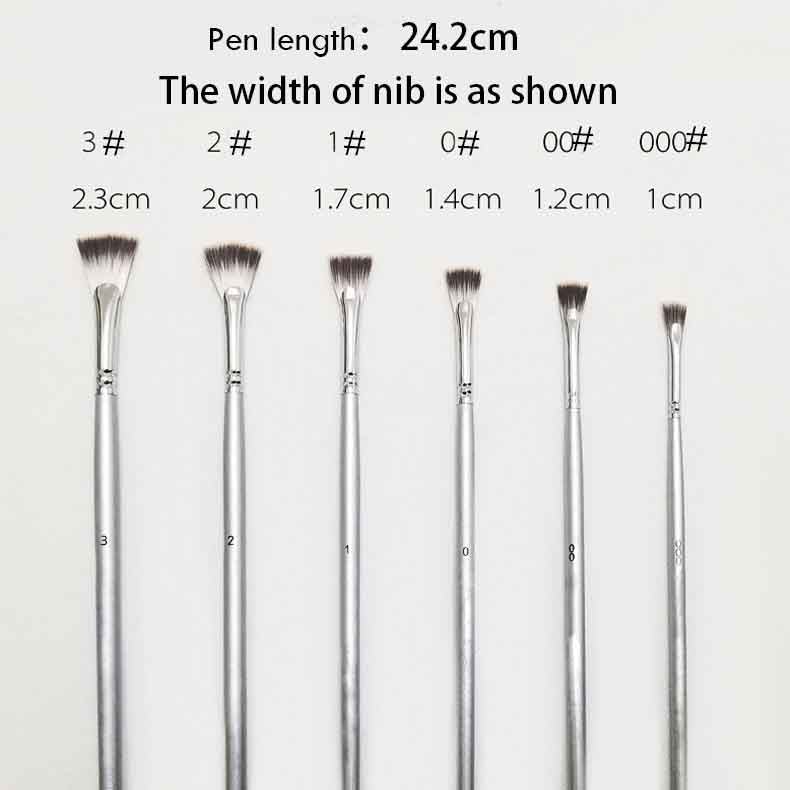 6 PCS High Quality Painting Brushes Set