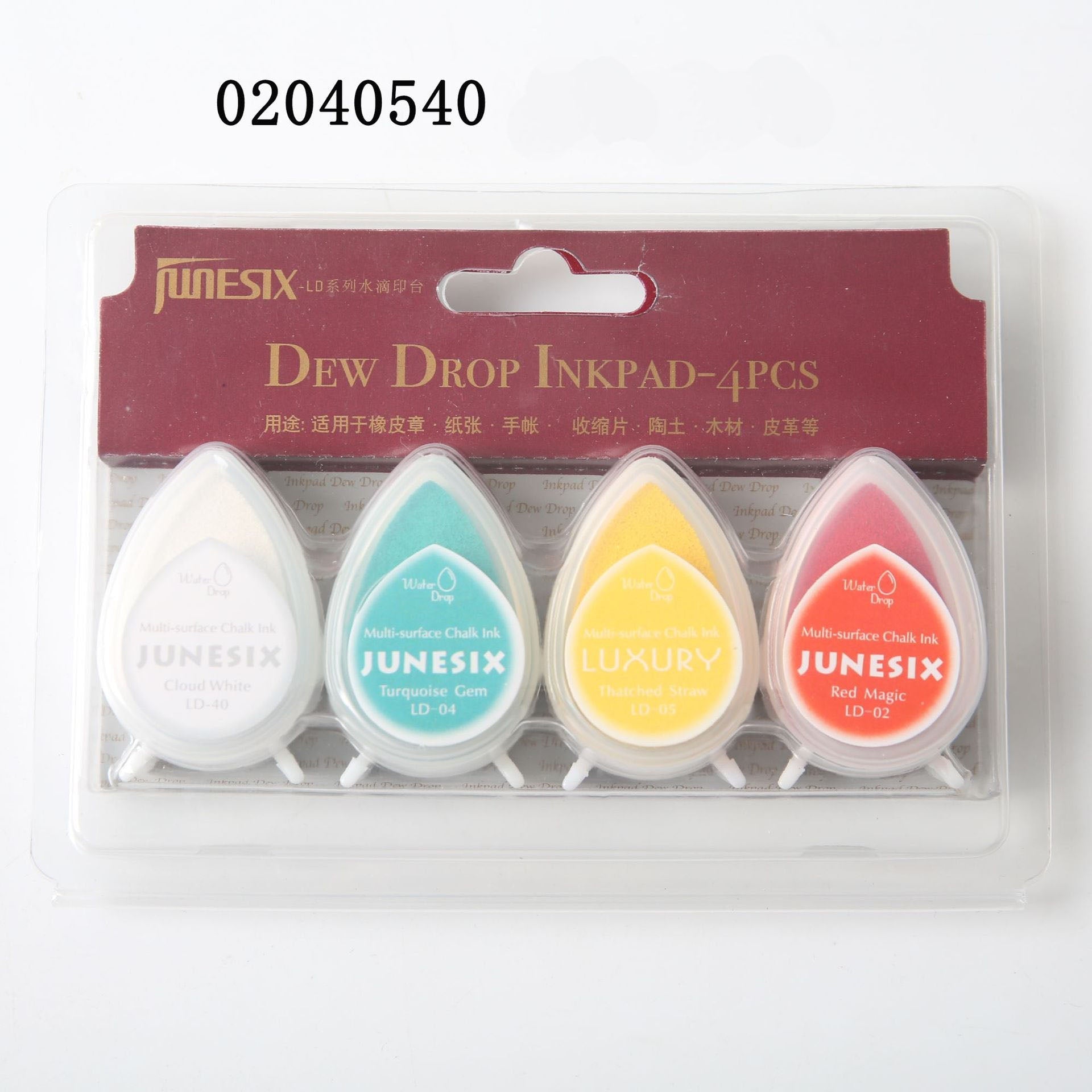 4PCS DIY Drop Inkpad