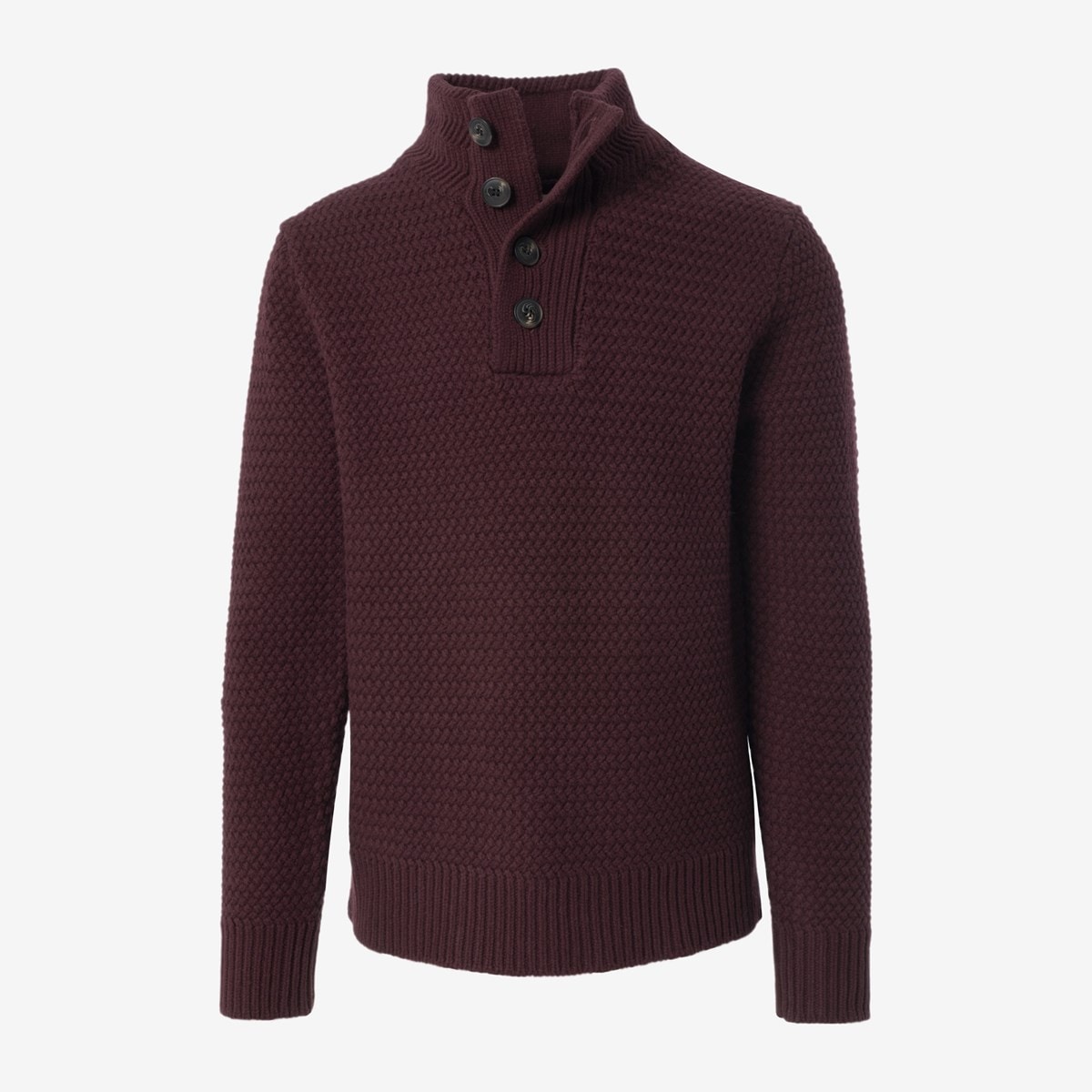 Schott® N.Y.C. Seed Stitch Military Sweater