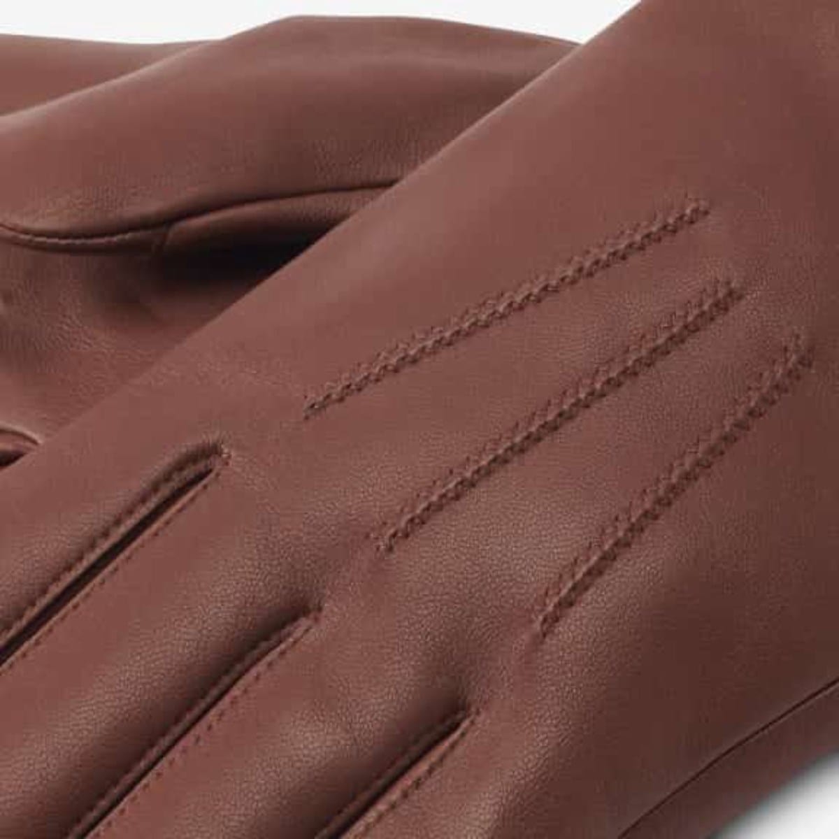 Cashmere Lined Leather Tech Gloves