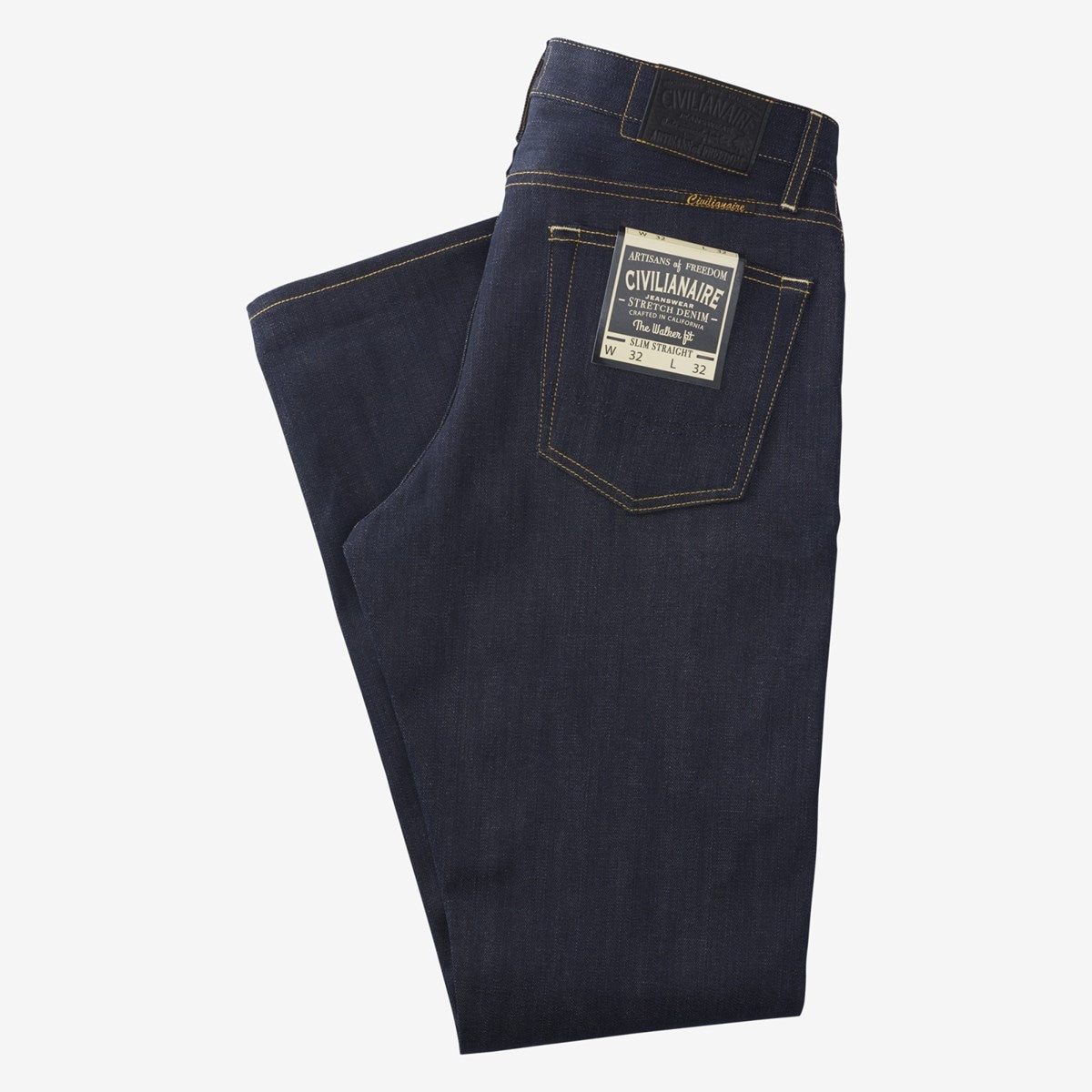Civilianaire Walker Slim-straight Fit Jeans