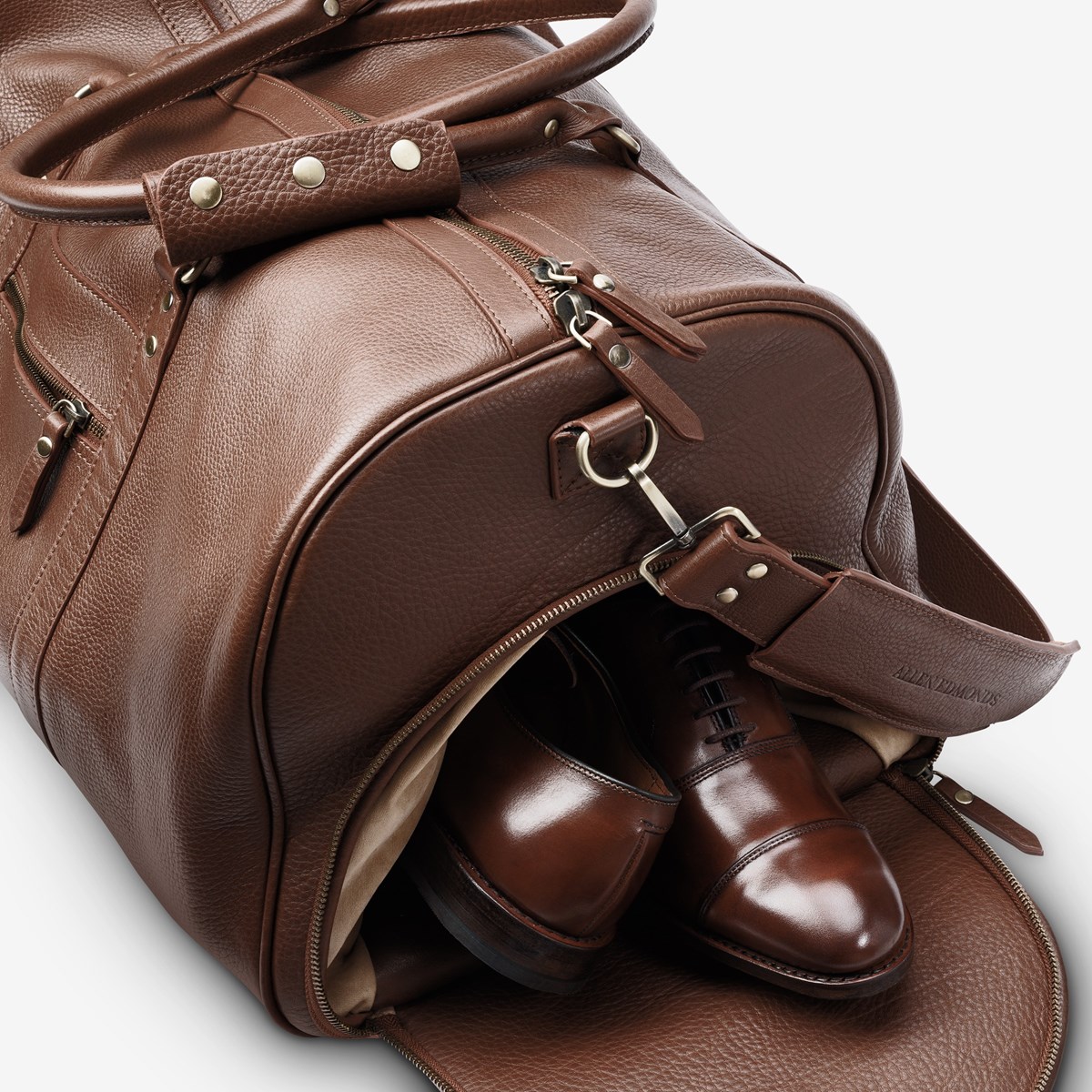 Leather Weekender