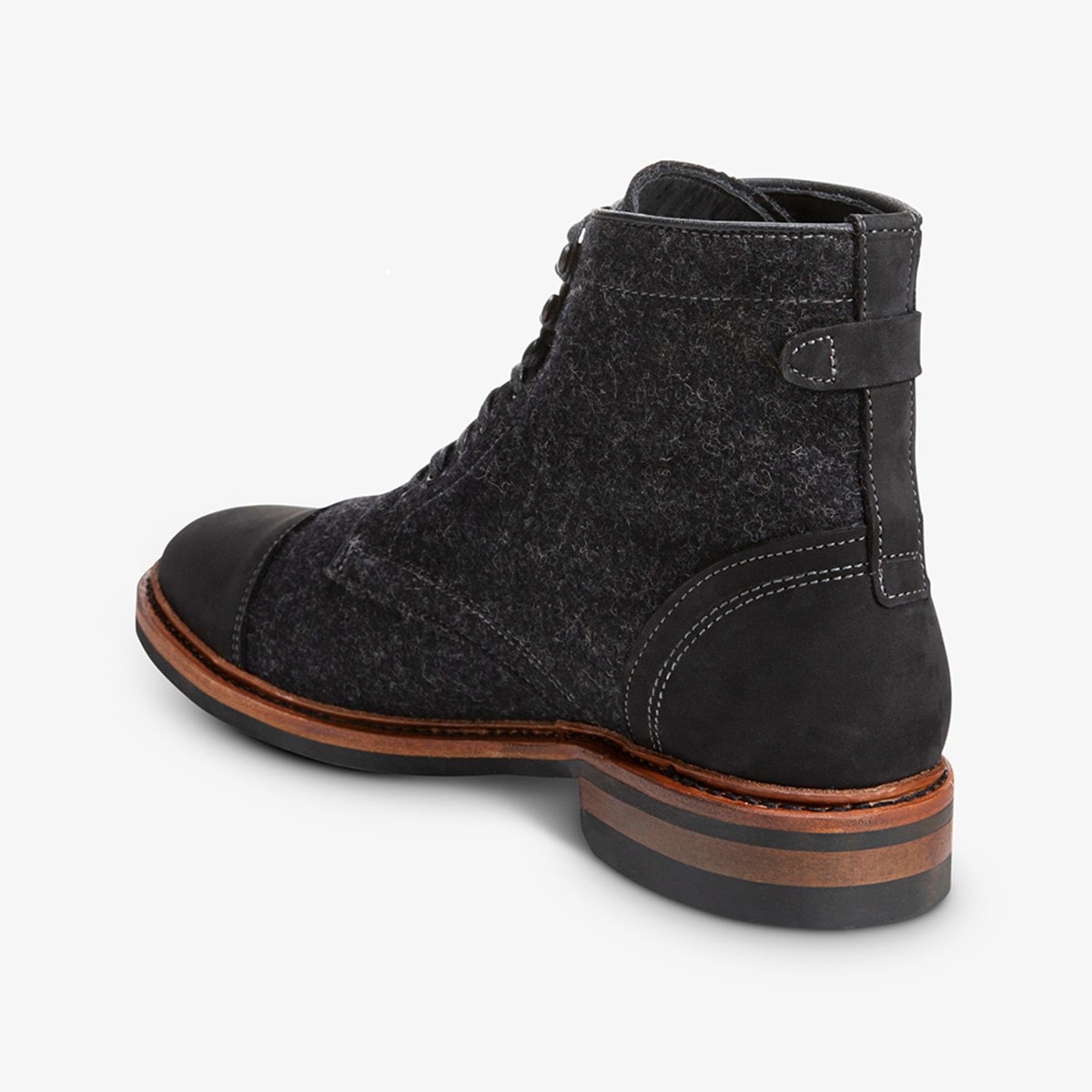 Landon Wool Cap-toe Boot