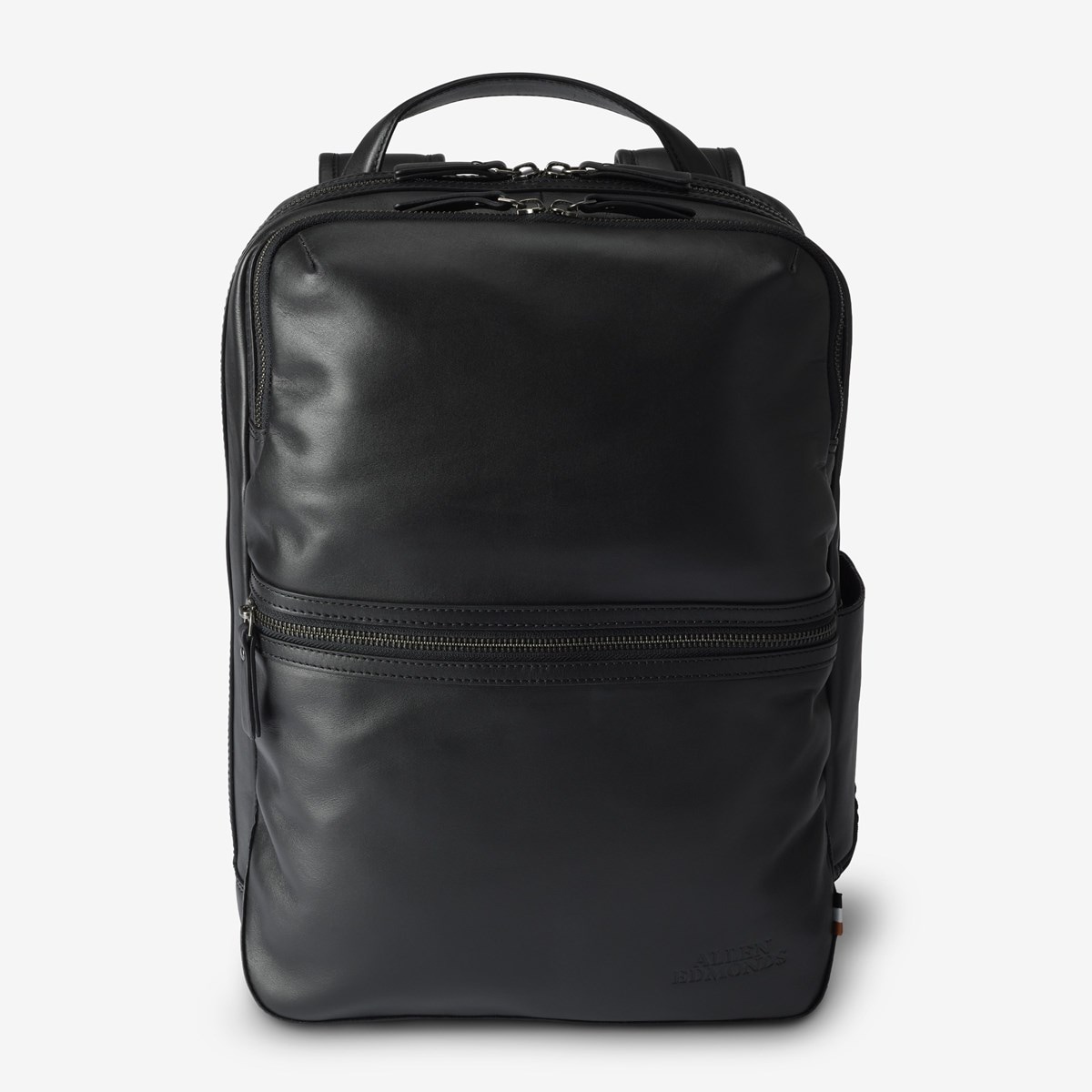 Black Leather Backpack