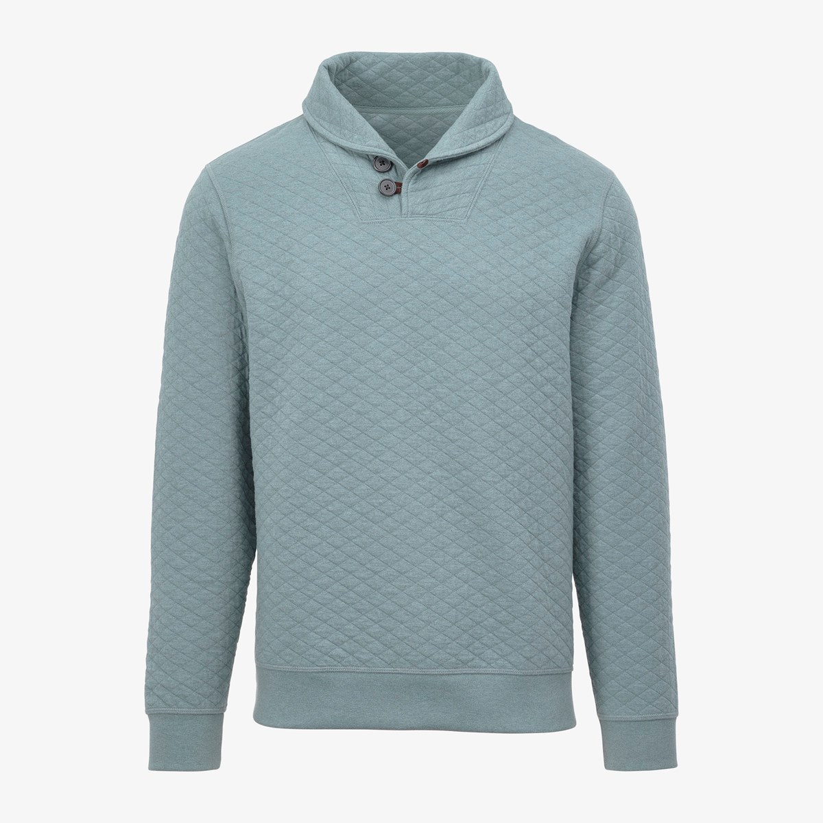 Billy Reid Quilted Shawl-collar Sweatshirt