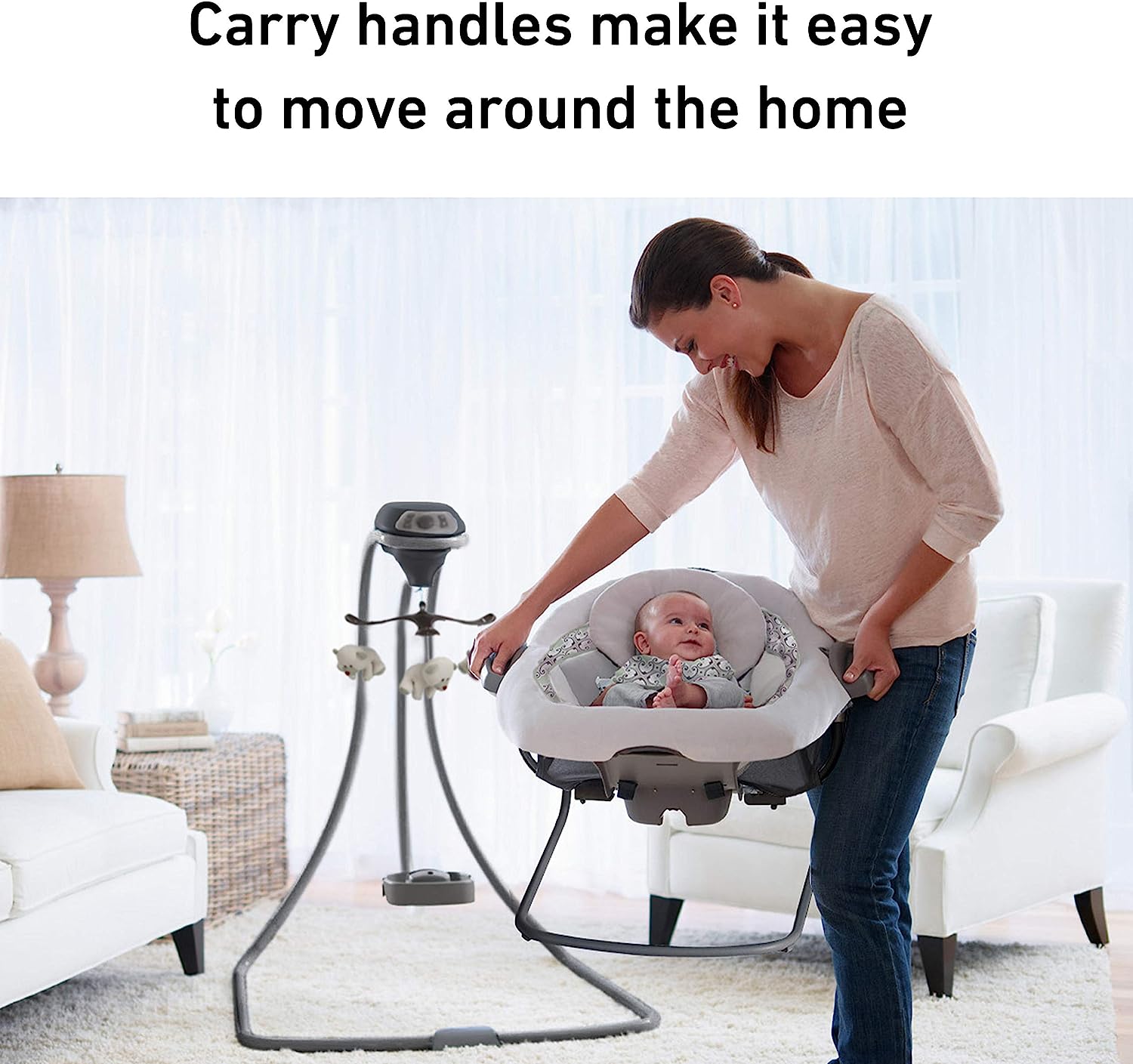 Graco DuetConnect LX Swing and Bouncer, Redmond