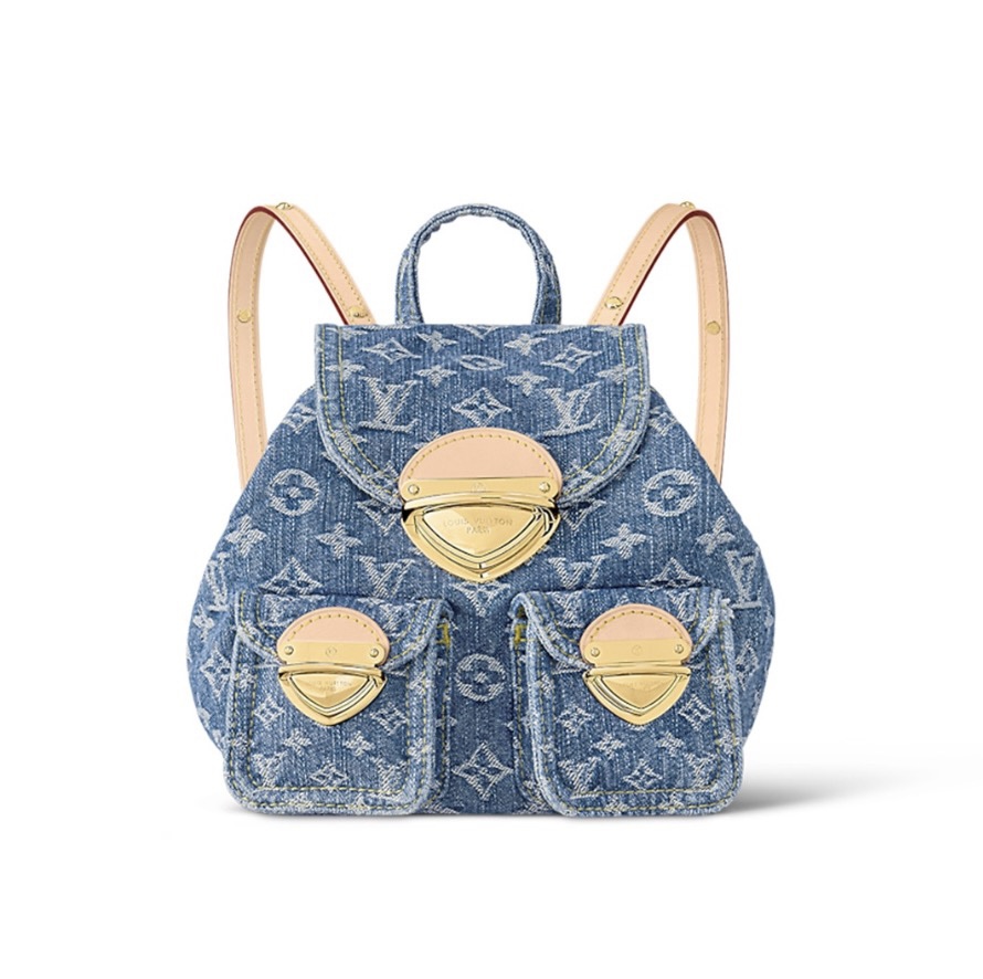 Louis Vuitton LV VENICE Denim Backpack M46836(Replica)
