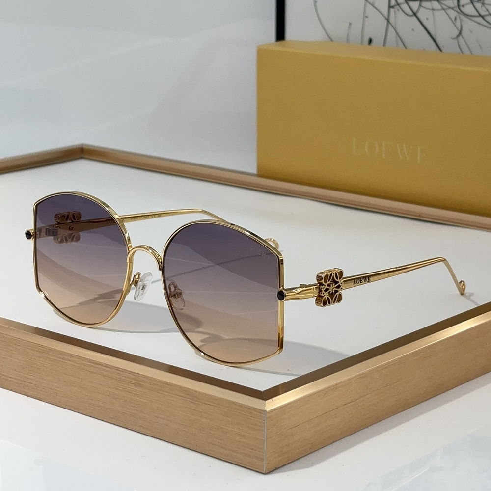 Loewe Half Round Sunscreen Sunglasses Top Quality(Replica)