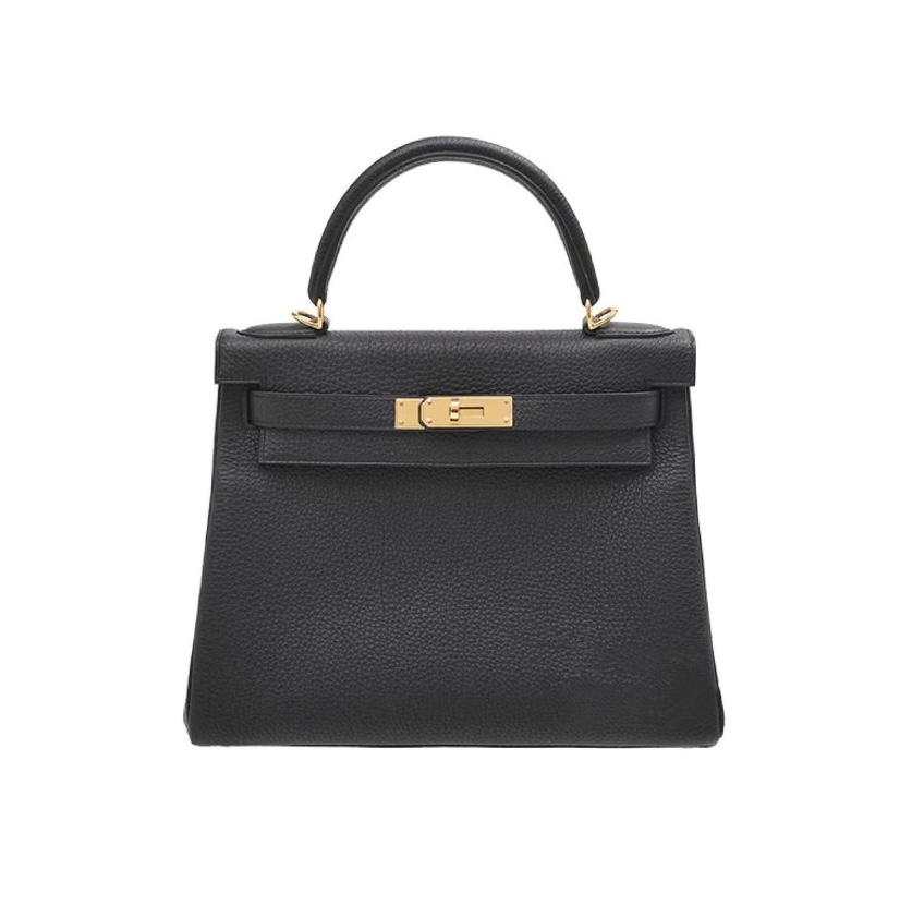 Hermes Kelly Gold Buckle Bag Hanbag-Togo(Replica)
