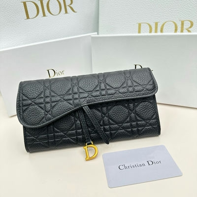 Dior Caviar Leather Wallet (Replica)