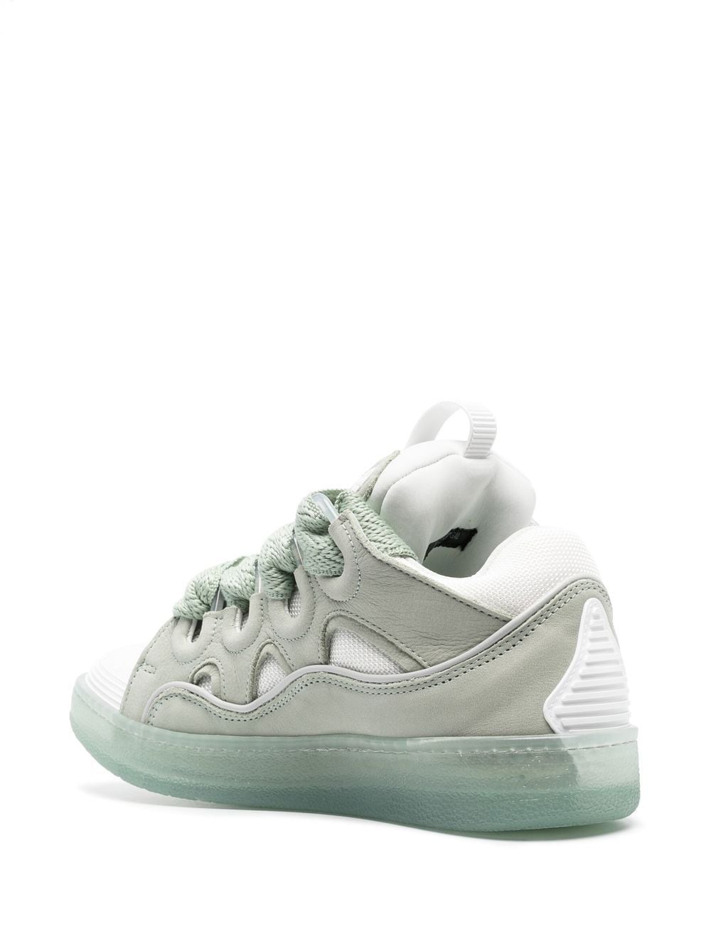 Lanvin LEATHER CURB SNEAKERS(Replica)