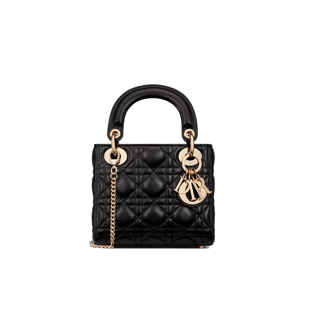Dior Mini Lady Bag-Lambskin (Replica)