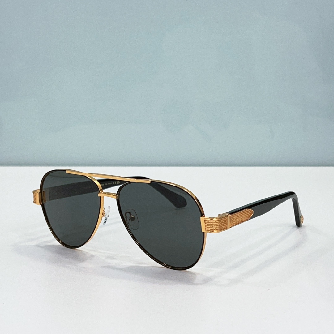 Saint Laurent YSL Solid Color Metal Frame Sunglasses Top Quality(Replica)