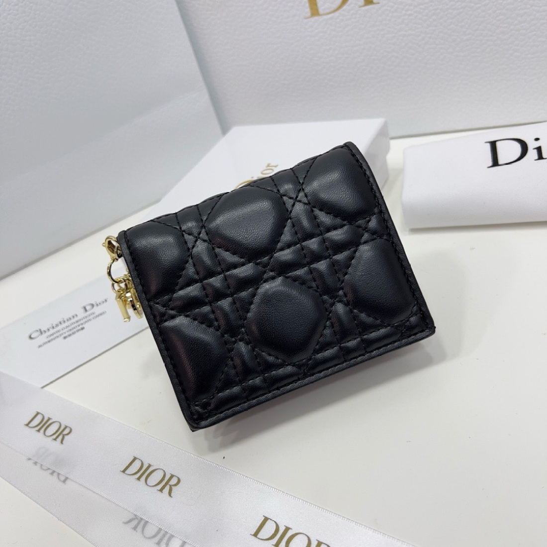 Dior Lady Dior Wallet(Replica)