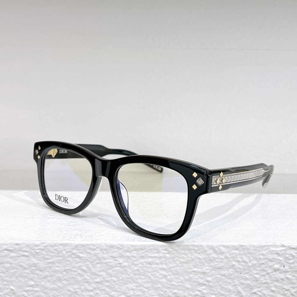Dior Mirror Leg Diamond Logo sunglasses Top quality (Replica)