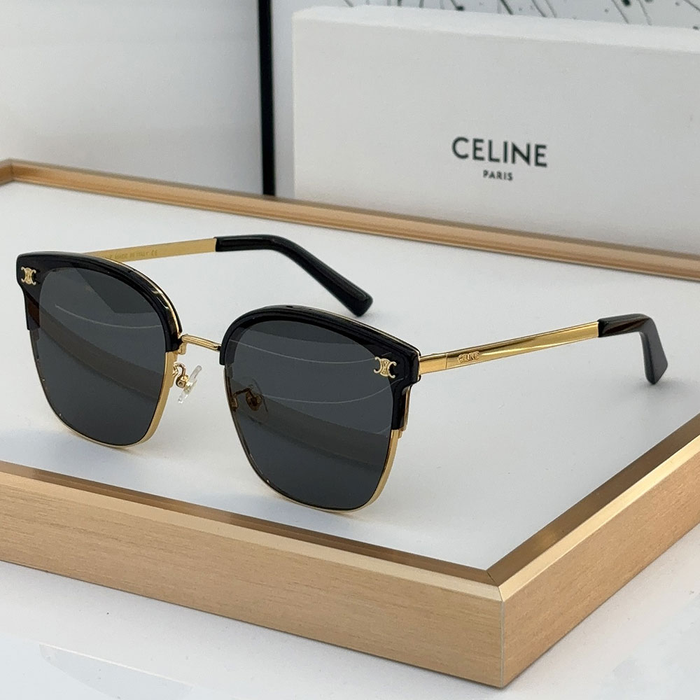 Celine Metal Front Frame Logo sunglasses Top quality (Replica)