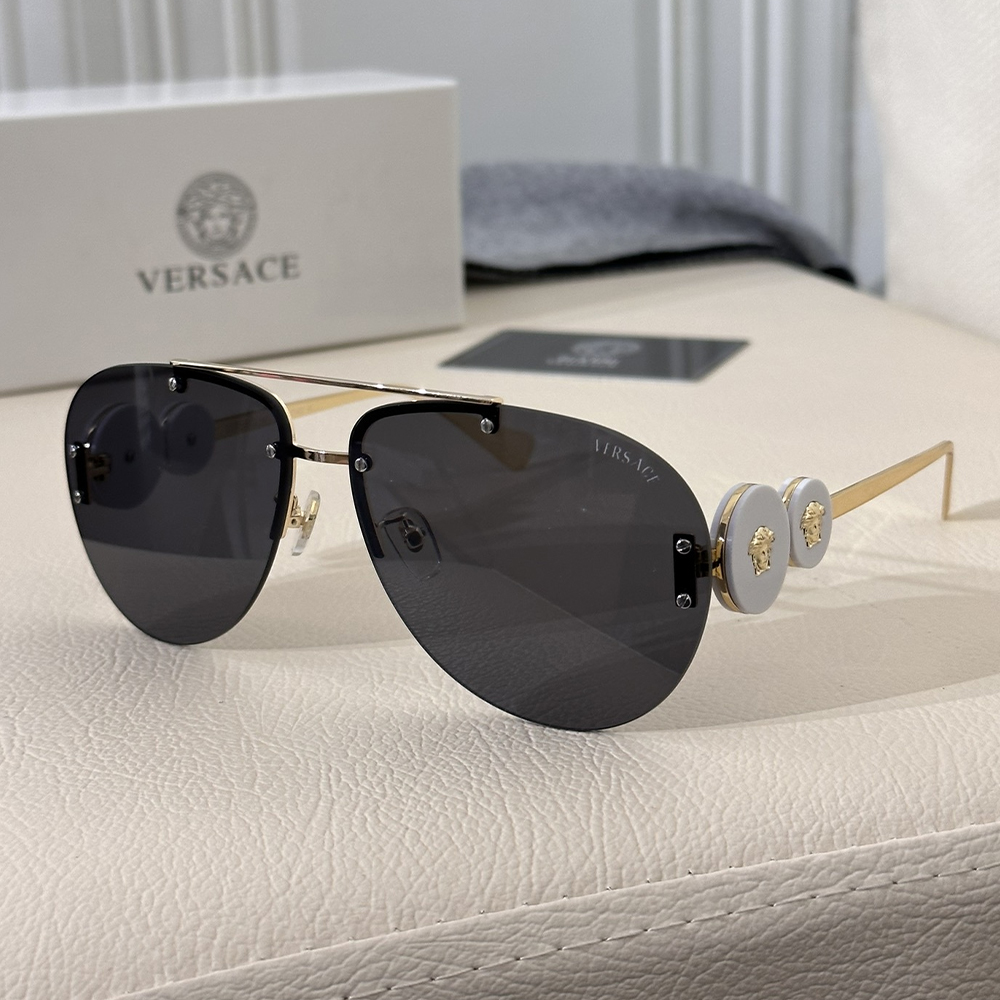 Versace  Rimless Sunglasses Top Quality(Replica)