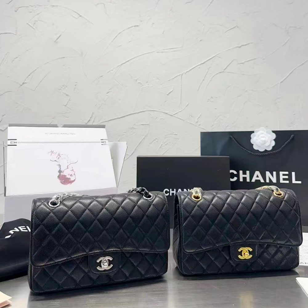 Chanel Caviar CF Medium 25CM(Replica)