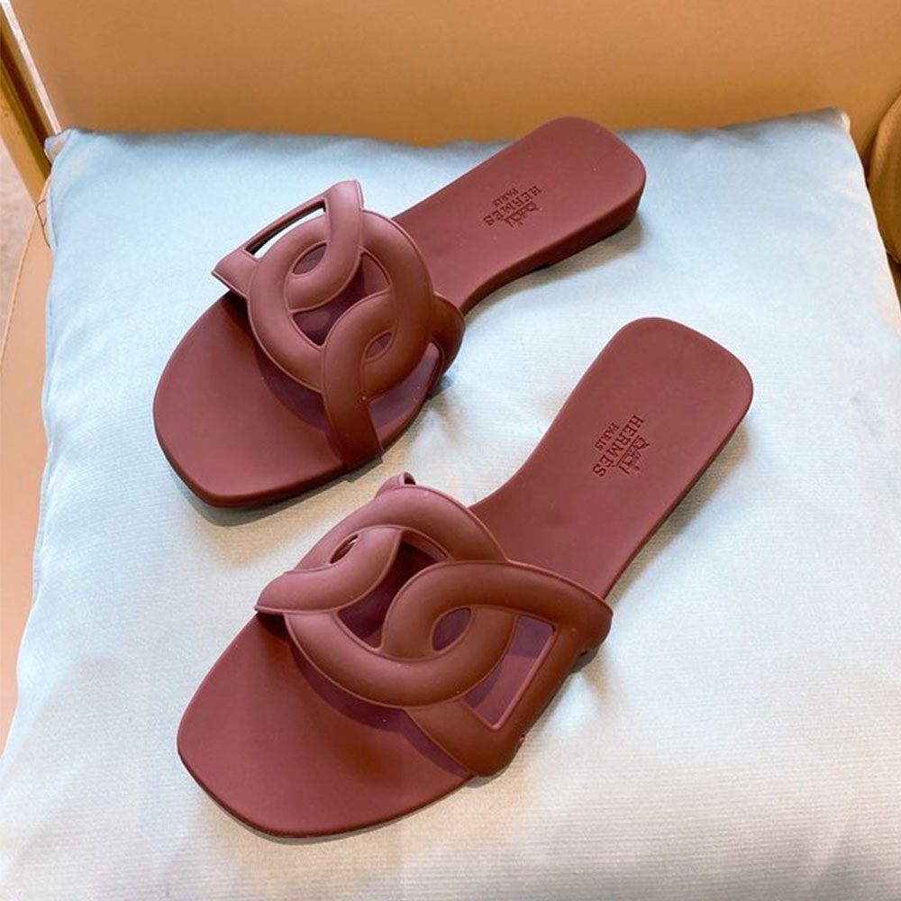 Hermens Shoes Aloha Flat Slippers Slide Sandal(Replica)