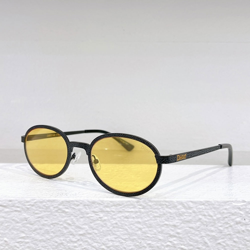 Dior Slim Metal Gold Frame sunglasses Top quality (Replica)