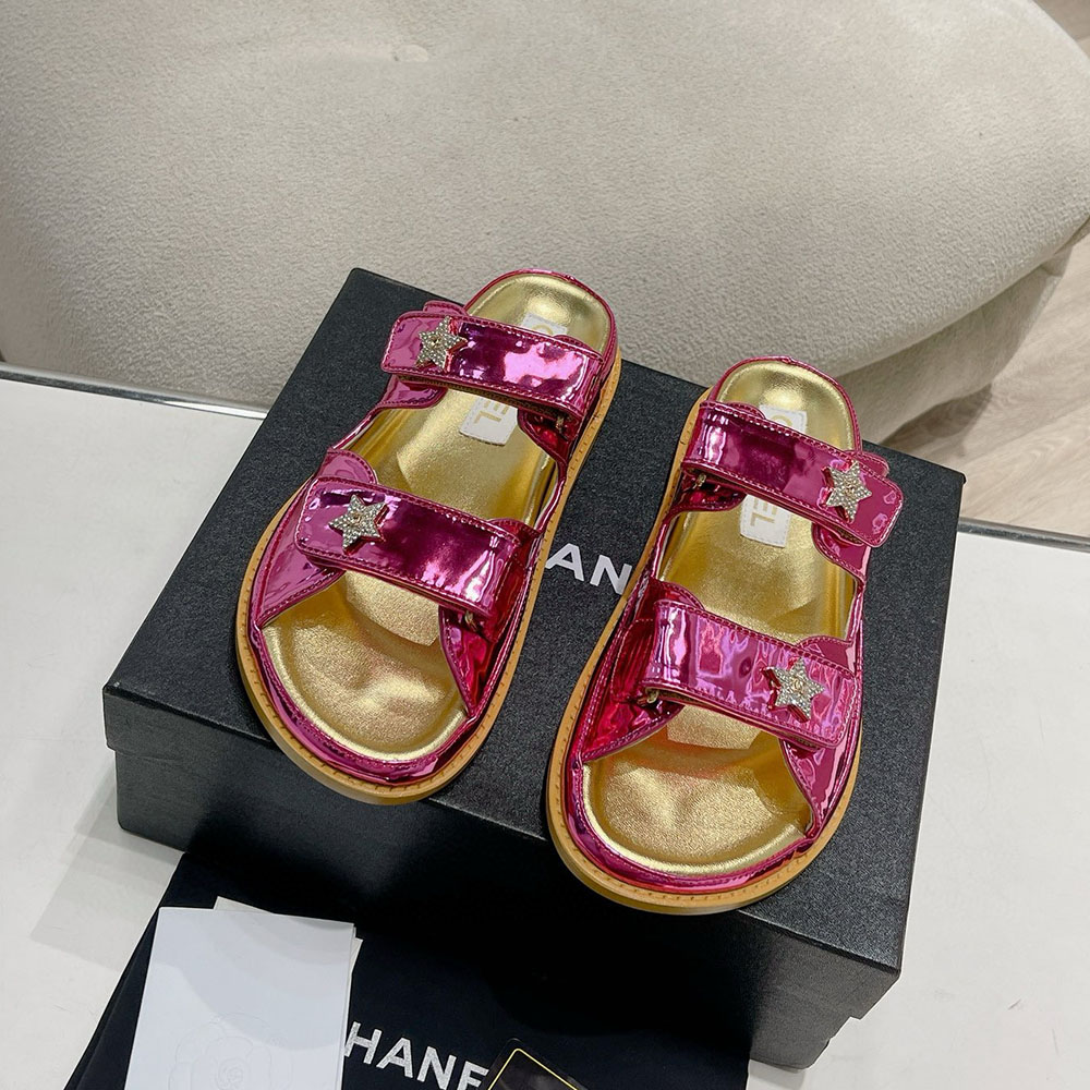 Chanel Fashionable Half Slippers Sandals Slide(Replica)