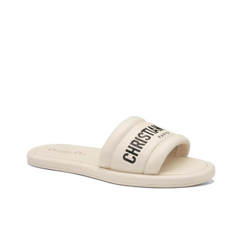 Dior Every-D Leather Fashion Flip-flops Shoes Sandal (Replica)