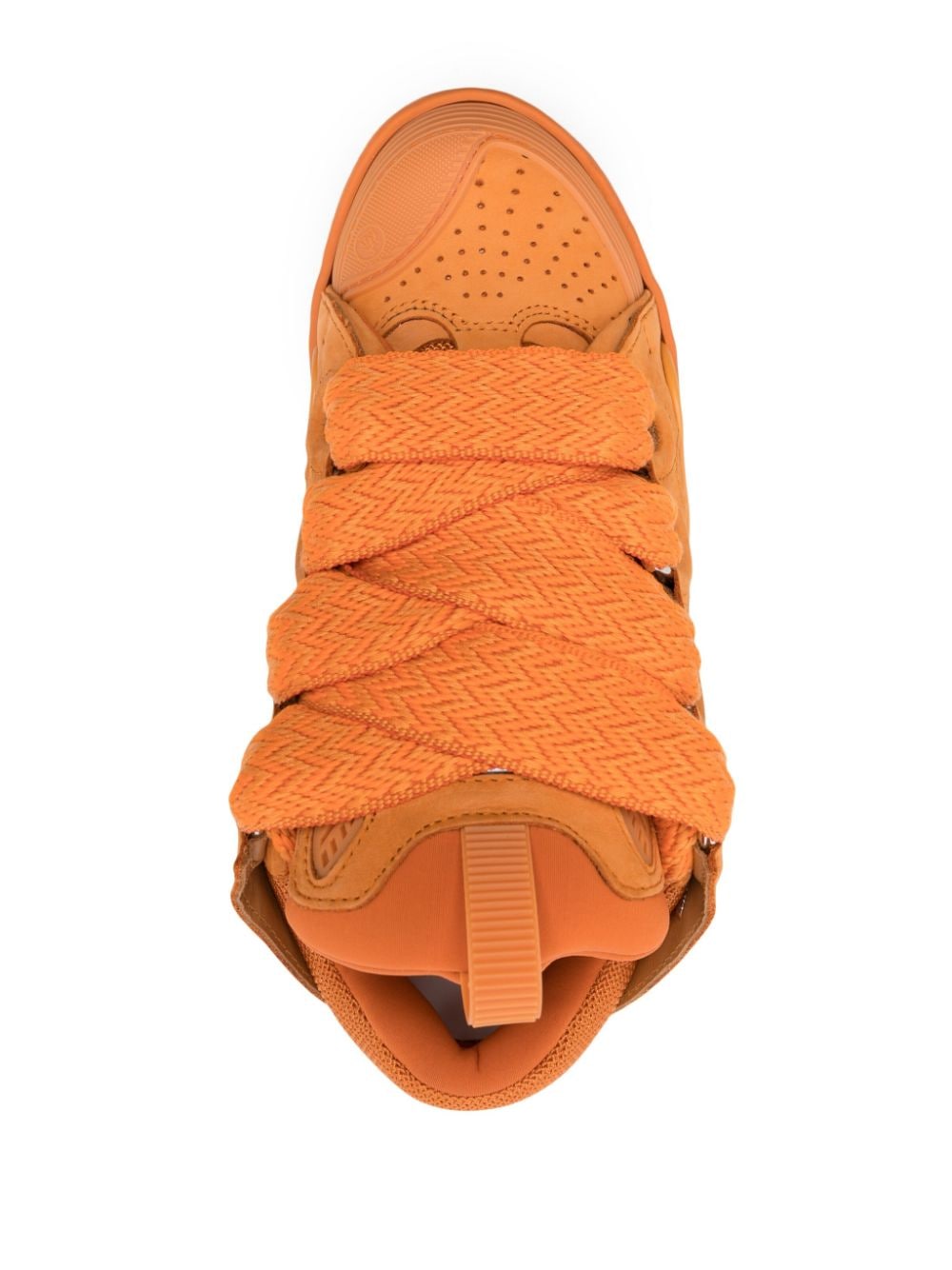 Lanvin LEATHER CURB SNEAKERS(Replica)