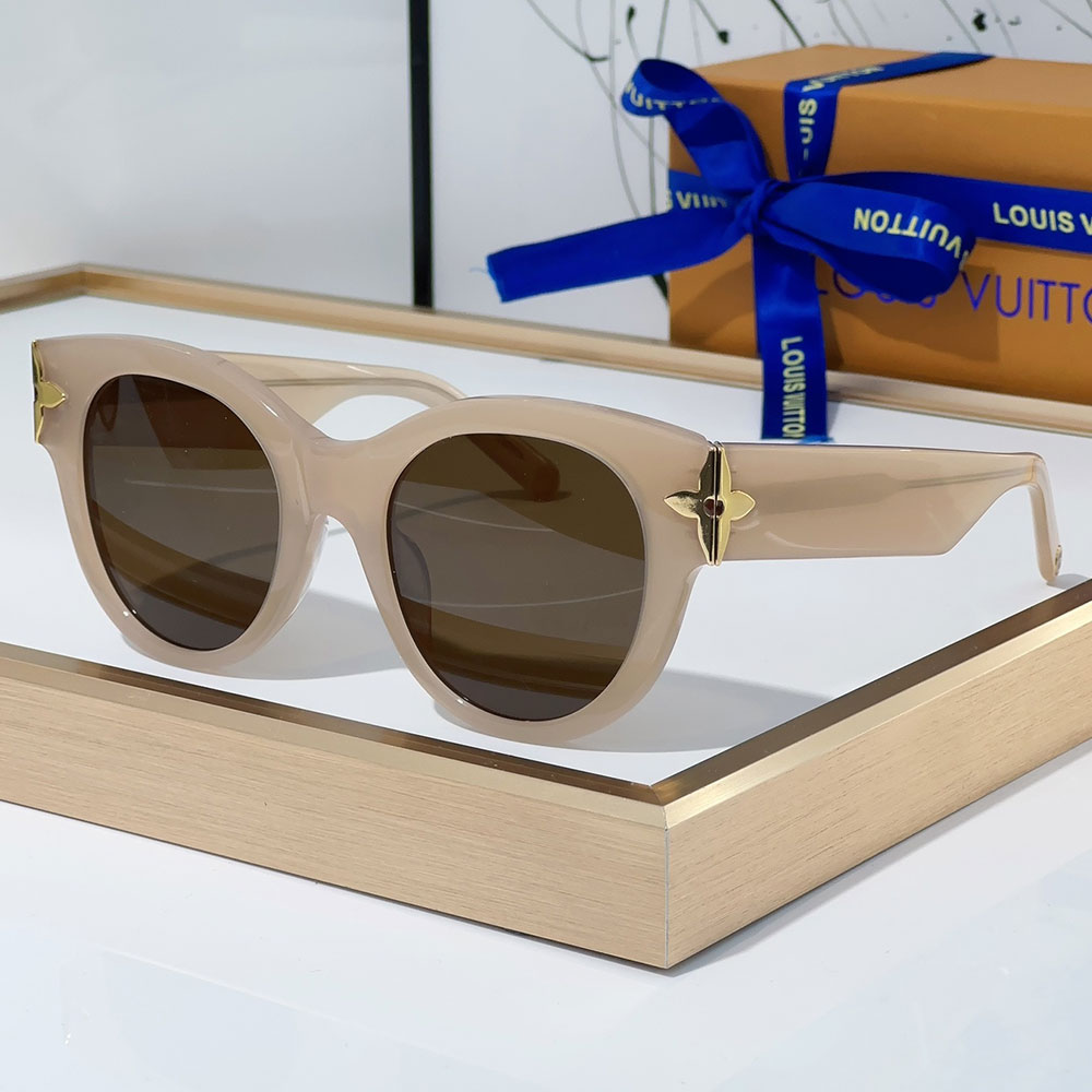 Louis Vuitton LV Clockwise Canvas sunglasses Top quality (Replica)