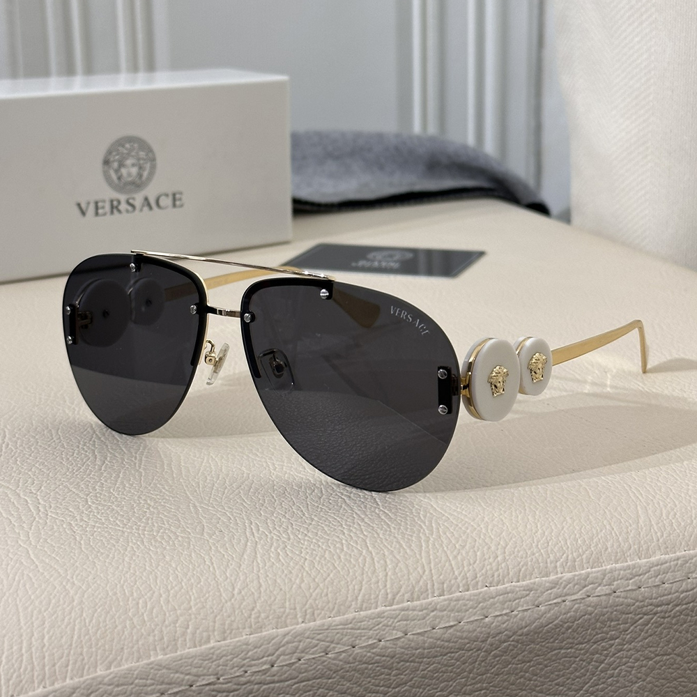 Versace  Rimless Sunglasses Top Quality(Replica)