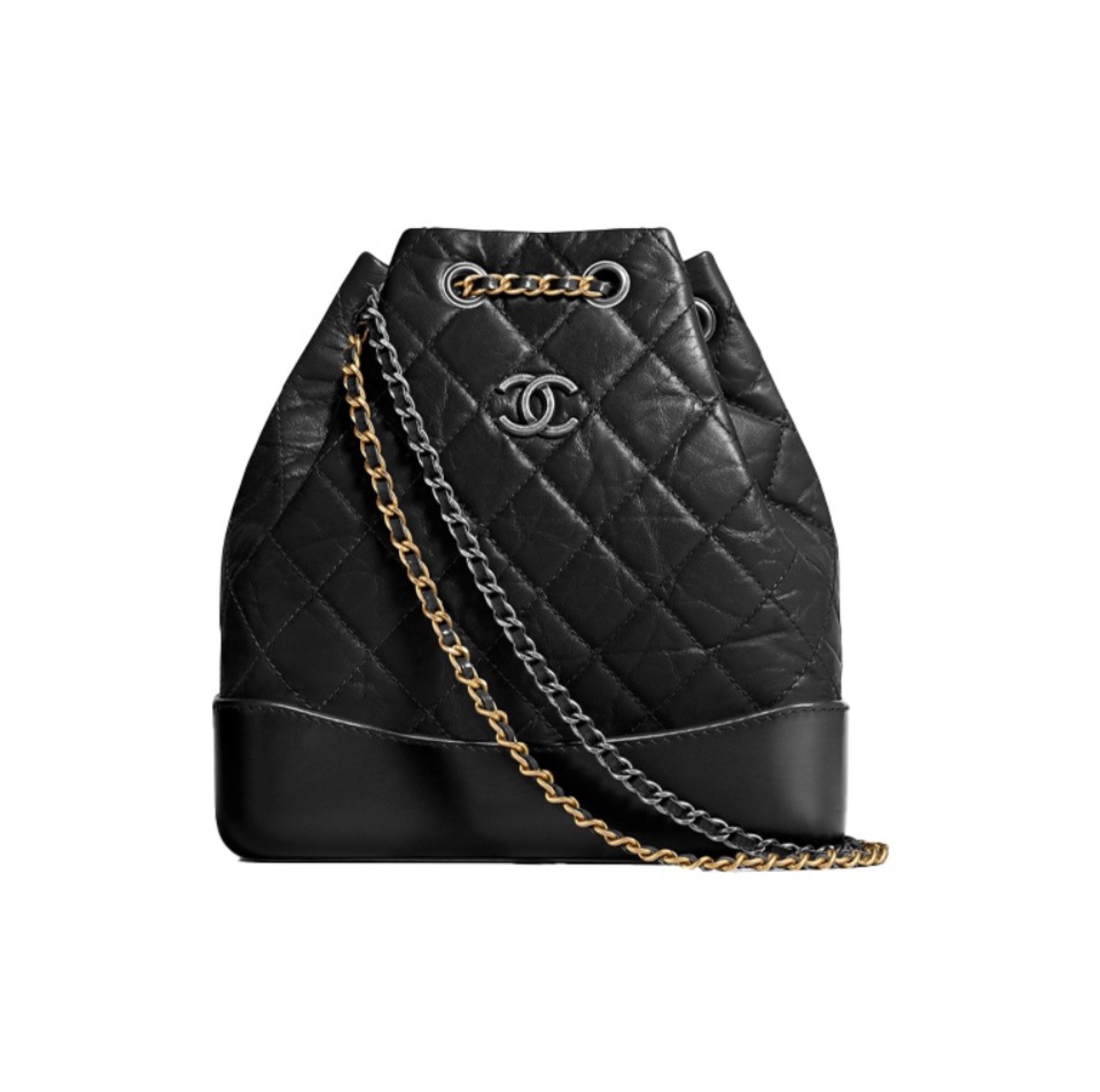 Chanel Gabrielle Wandering Leather Backpack(Replica)