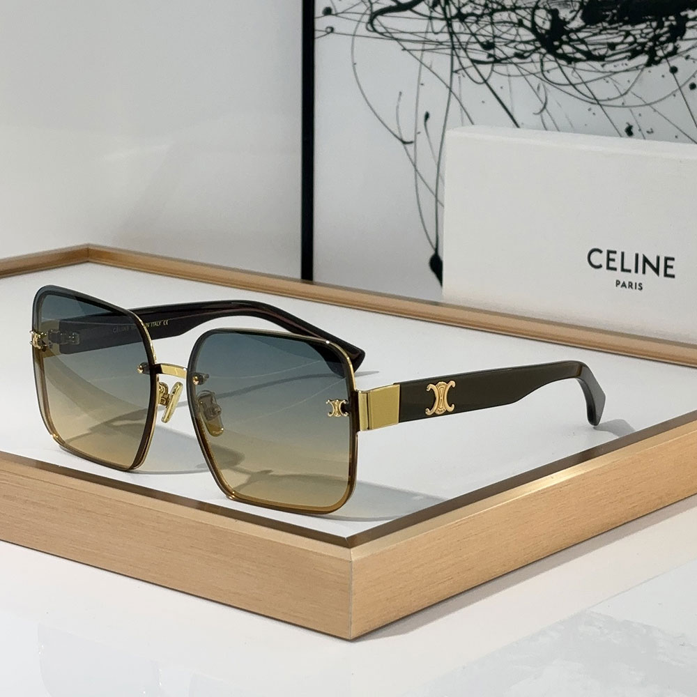 Celine Recycle Metal frame sunglasses Top quality (Replica)